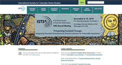 Desktop Screenshot of istss.org